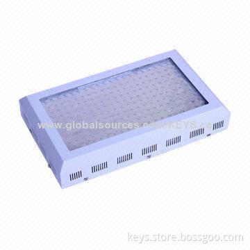 200W Rectangular Panel Plant Grow Lamp, 7-Band Spectrum Red, Blue, Orange, White, IR, and UV LEDs
